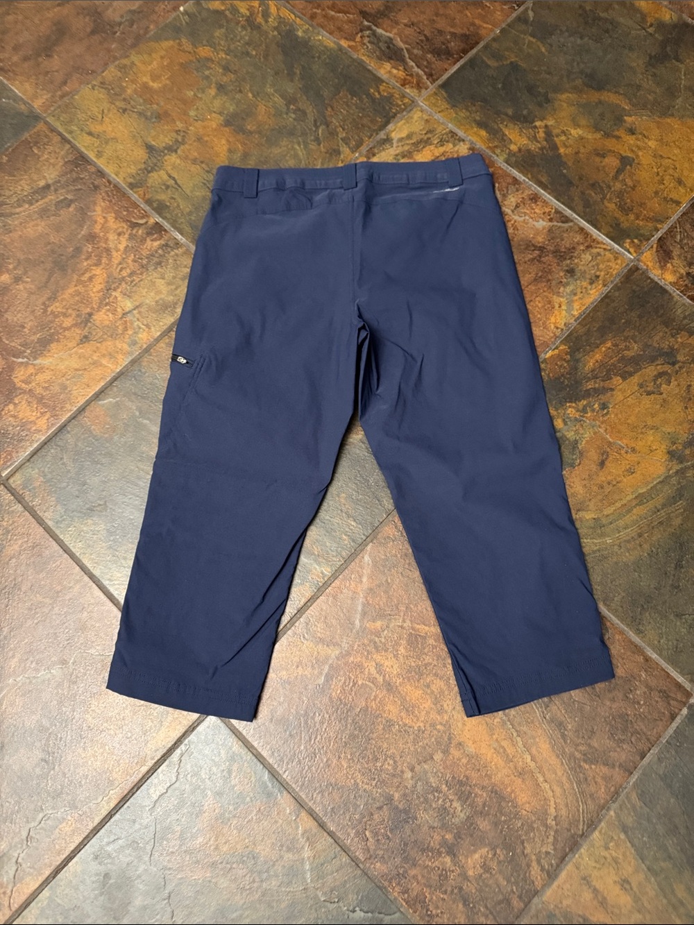 Eddie Bauer Navy Rainer Capri Pants - Picture 5 of 6